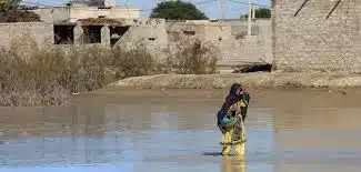 سطح آب در شهر سیستان و بلوچستان